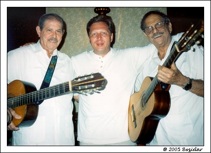 Bozidar with TaiCuba at Floridita in Habana